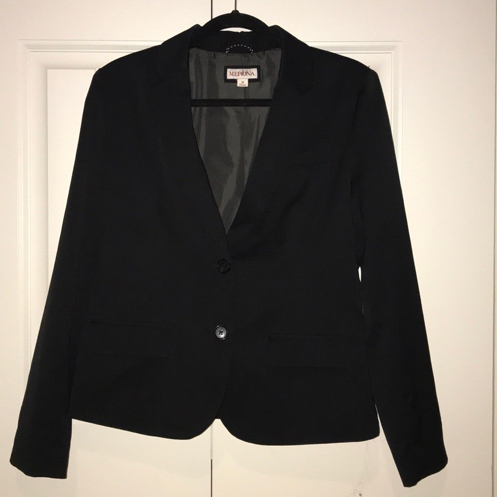 Black formal jacket